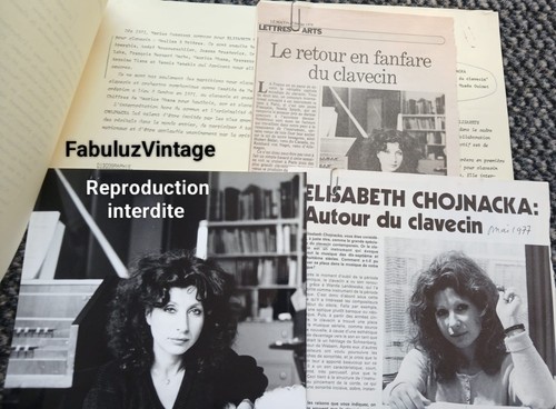 Dossier presse photo 1977 - de,
