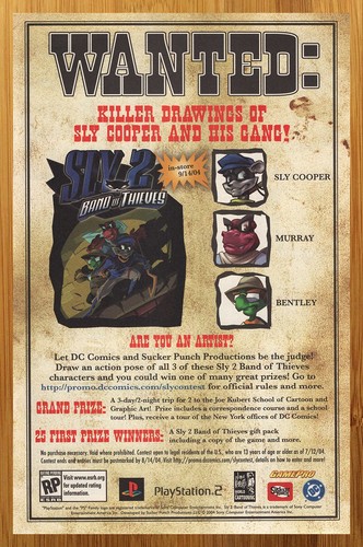 2004 sly cooper band of - cooper, 2