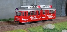 Rivarossi HR2861 Autorail Tram électrique Duewag Gt6, Heidelberger, livré Coca-C