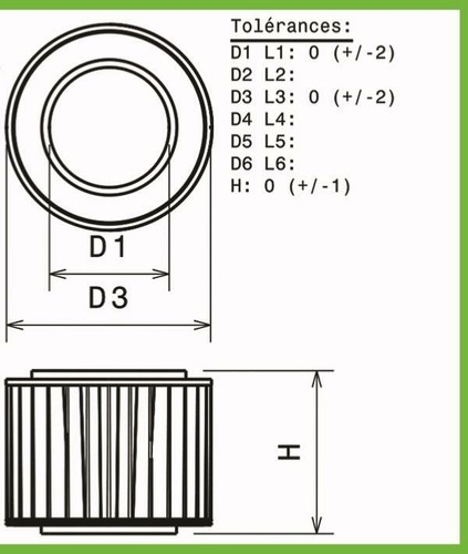 Filtre air green pour - a, vw