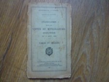 INSTRUCTIONS POUR LES UNITES