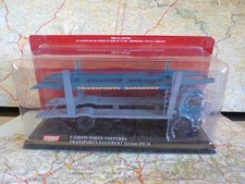 SAVIEM SM10 Camion et Remorque Porte-Voitures IXO Pour Hachette 1/43 En Boite