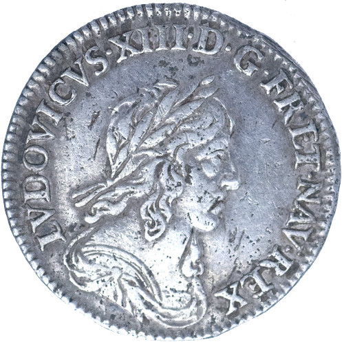 Louis xiii douzième écu - louis, d'écu