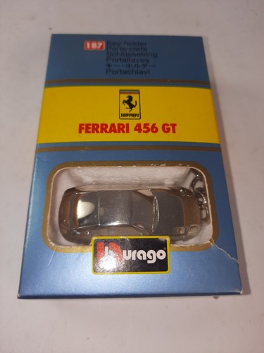 Burago porte clés ferrari 456 - porte-clés,