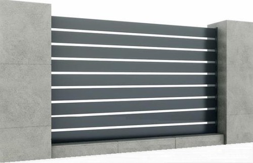 Aluminium clôture palissade - aluminium,