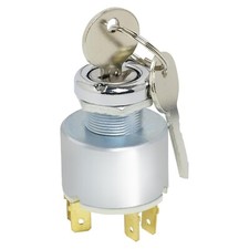 Commutateur d'Allumage, 12V Universel Contacteur à Clé de Démarrage du Moteur