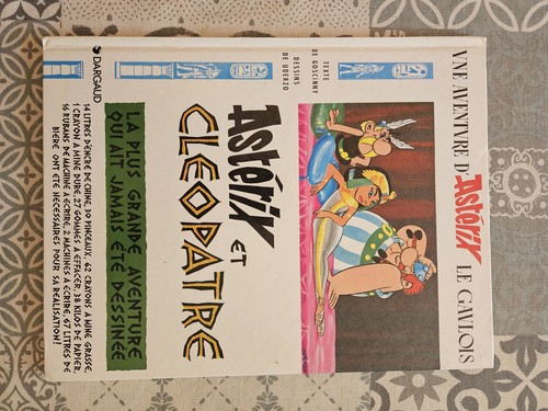 Asterix cleopatre 1992 - bd, et