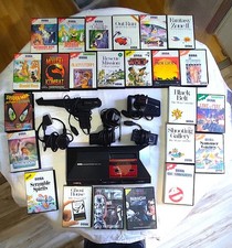 Console SEGA - MASTER SYSTEM complète + lot 24 jeux + accessoires