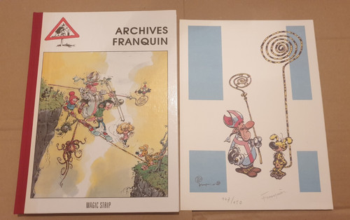 Archives franquin 150 ex - tt,
