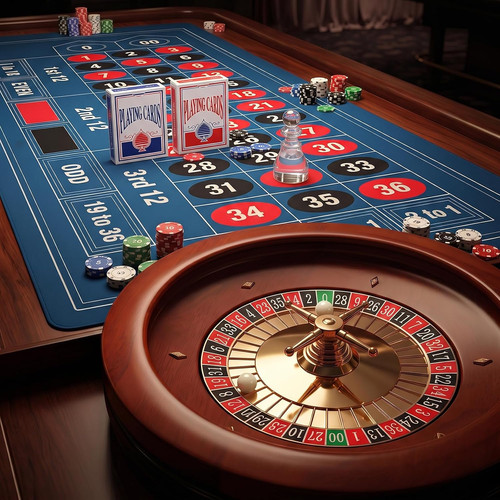 Roulette wheel set - 11”, with