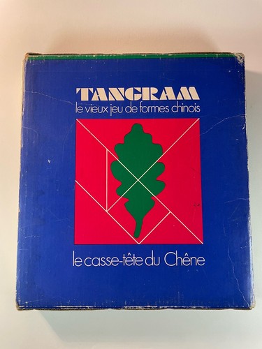 Tangram vieux jeu - vieux, formes