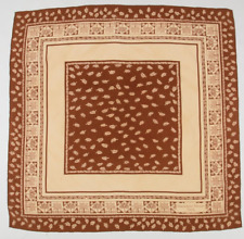 Authentique Foulard " Bianchini Férier " / " Bianchini Férier " Silk Scarf