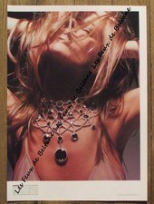 Publicité Chopard collier Golden Diamonds , 2003