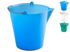 Seau En Polyéthylène Avec Bord SSS Litres 15 Assortis