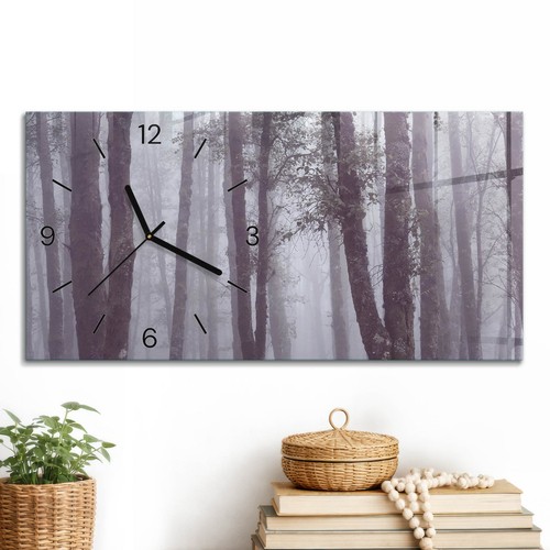Horloge murale verre - horloge,