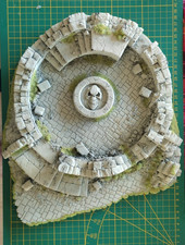 Warhammer old world : Décor tour du chaos en ruines / scenery / terrain/ tower