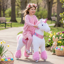PonyCycle Ride on Pink Unicorn