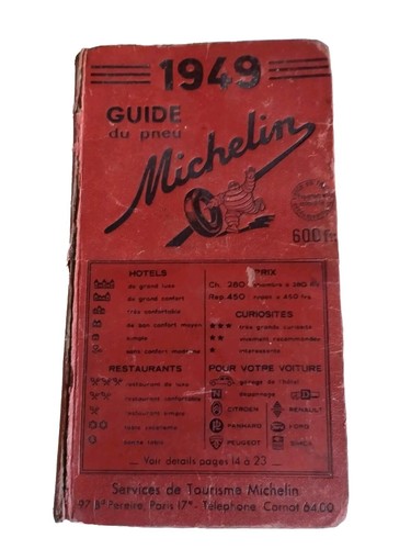 Rare guide michelin france - rare,