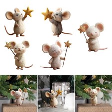 Souris en feutre faites main