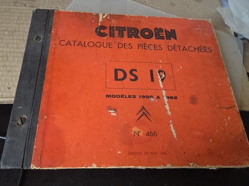 Catalogue des pièces - des,