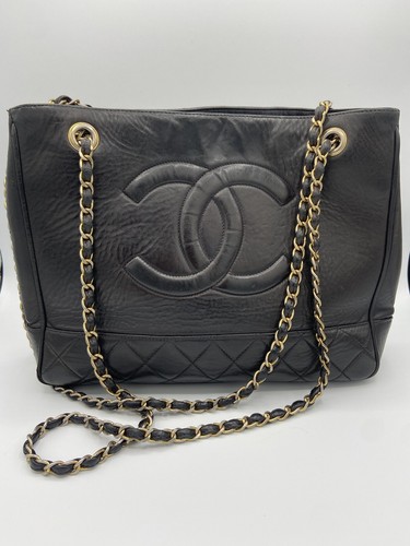 Sac cabas vintage chanel - sac,