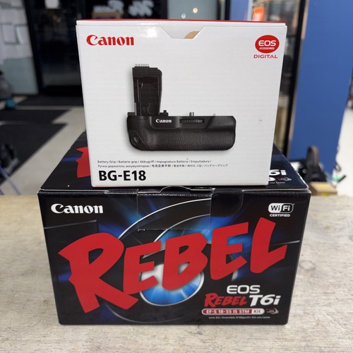 Canon eos rebel t6i - rebel, ef-s