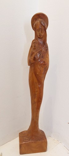 Sculpture bois sainte - en,