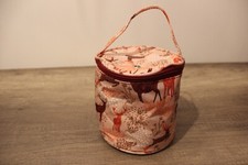 Sac de rangement fil à laine Cerf Sika NEUF!! 