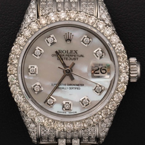 Rolex datejust 6924 diamants - datejust,