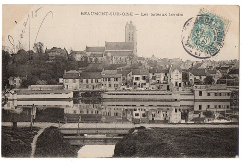 Cpa beaumont sur oise - 95,