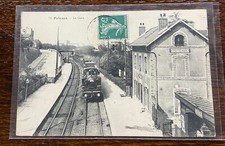 CPA 92 PUTEAUX / LA GARE / VUE INTERIEURE /LES QUAIS