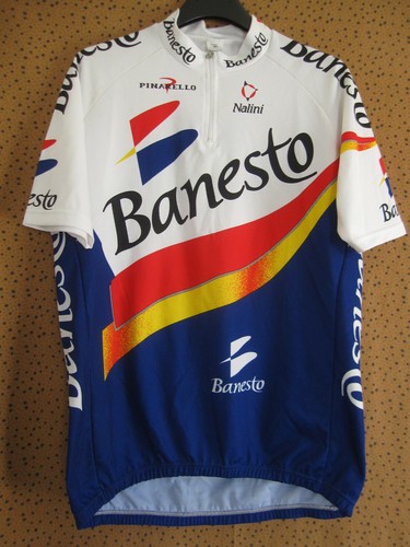 Maillot cycliste banesto - maillot,
