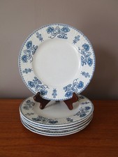 6 Assiettes plates U&C