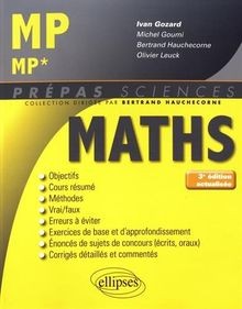 Mathématiques de - mathématiques, mp/mp*