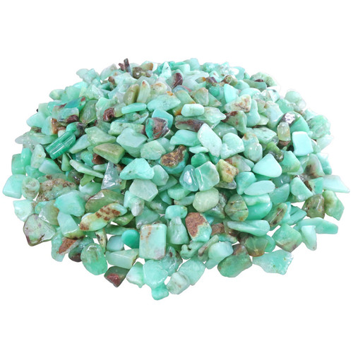 Mini trommelstein chrysoprase - trommelstein,