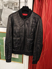 Rare Hugo Boss Men's Lamb Leather Jacket Size EU 50 ( M ) 