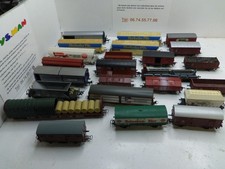1/87 HO LOT LOT WAGONS MARCHANDISES FLEISCHMANN JOUEF ....