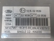 AUTORADIO RÉCEPTEUR  FORD TRANSIT  7M5T18C815BB  2518649