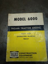 TROJAN TRACTOR SHOVEL MODEL