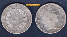 5 Francs Revers Empire 1813 I Limoges 2 Napoléon Ier Premier Empire, 1804 – 1814