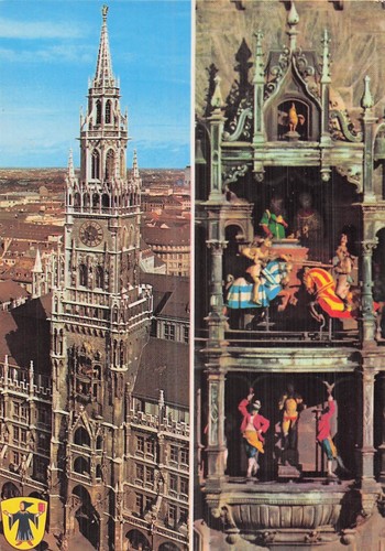 Allemagne munich rathaus - allemagne, et