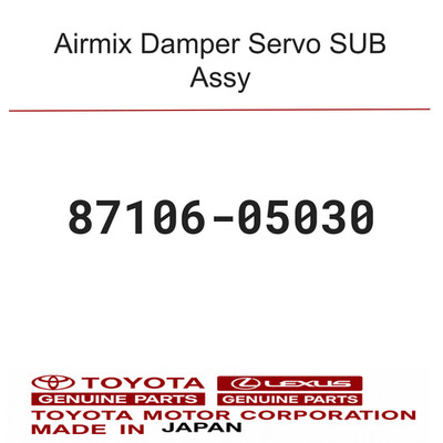 Servo sub assy - servo,