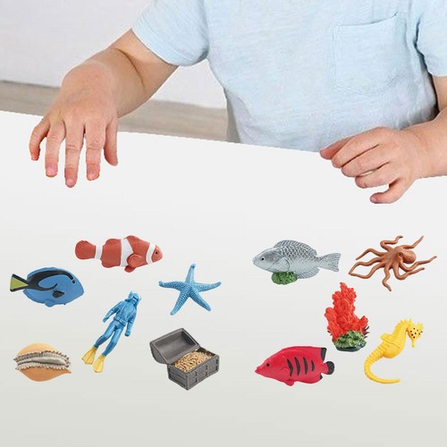Figurines animaux marins - figurines, d'animaux