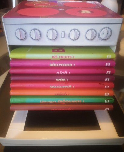 Coffret livres cuisine - 8,