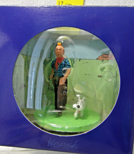 Tintin coffret scène - coffret,