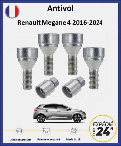 écrous antivol roues - Écrous, de