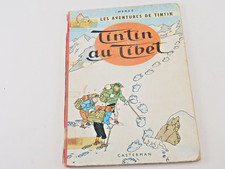 BD TINTIN au Tibet Hergé édition originale française B29 1960