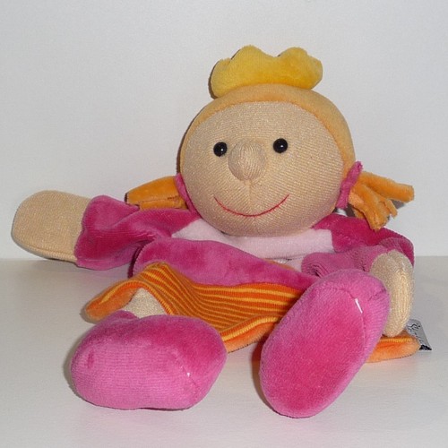 Doudou poupée reine - poupée,