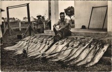 PC PORT-GENTIL LA PECHE SPORTIVE DU BARRACUDA GABON AFRICA (a23402)