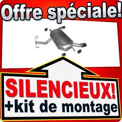 Silencieux arriere pour kia - silencieux,